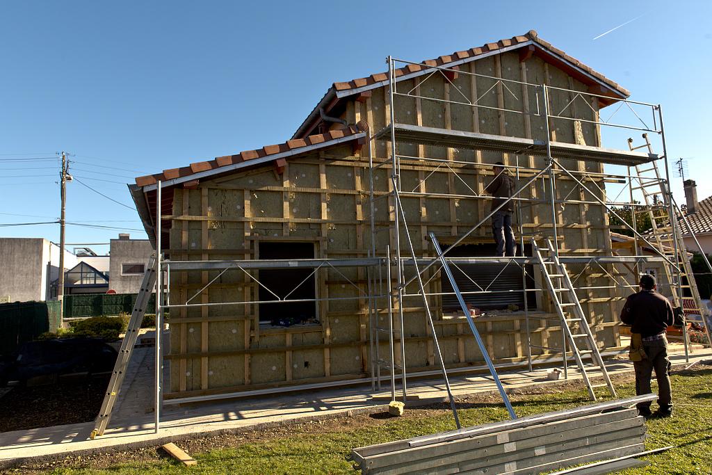 Travaux d'isolation par l'extérieur entreprise Nicolas